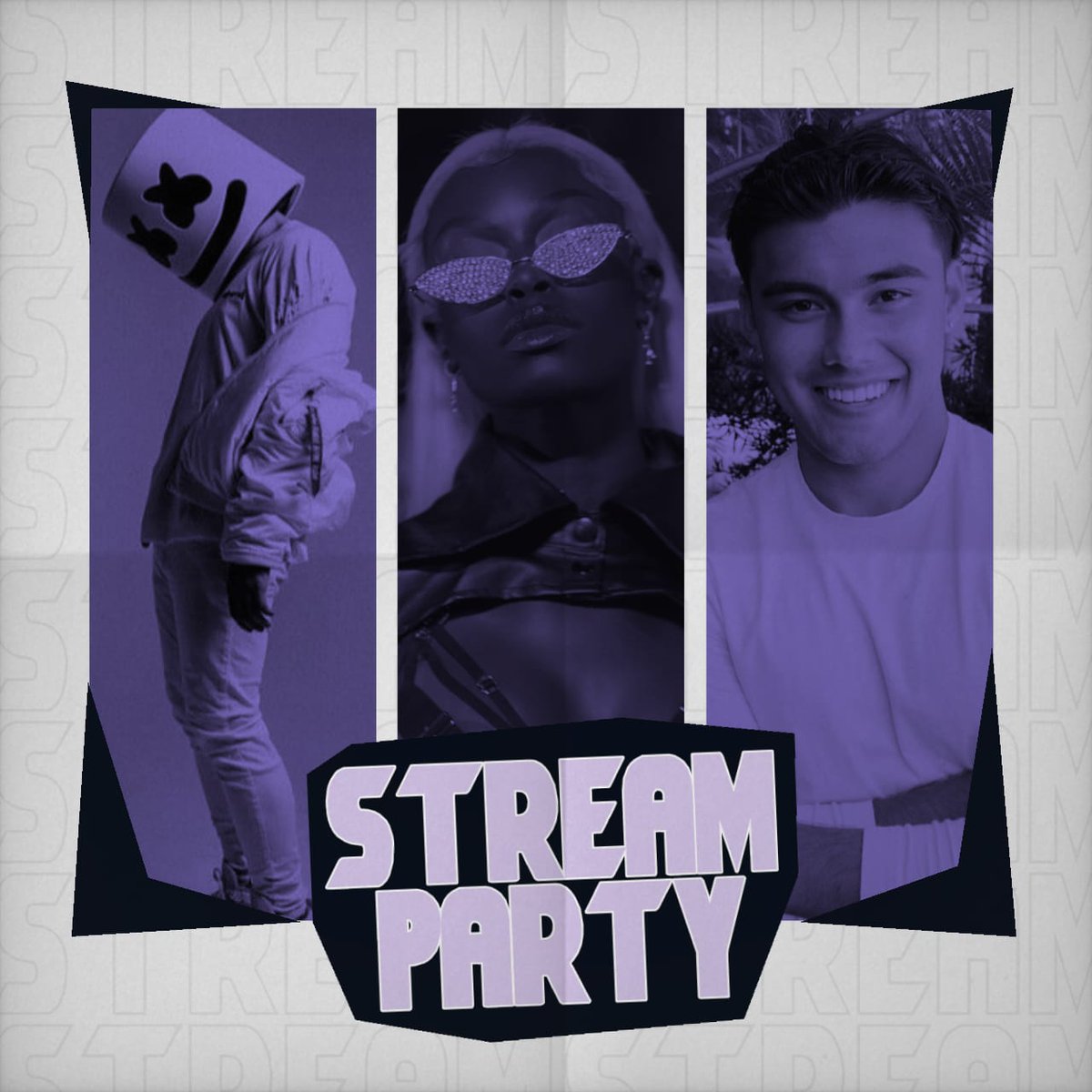dsyllanation's tweet image. Are you asking for STREAM PARTY?

Together with DSBR, Bailey May News and Portal Mellogang, we're inviting you to a Stream Party of Diarra Sylla, Bailey May and Marshmello singles' 💜

On March 5st, 6nd and 7rd!