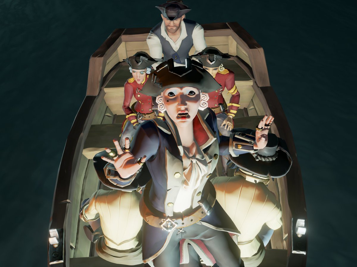 HelmsmanEelvis's tweet image. "Abandon ship!!"

Theme : Radical Rowboats

@SeaOfThieves #SoTShot 
#SeaOfThieves
