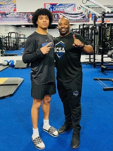 Grateful to Coach 'Va' for helping me get ready for the next level