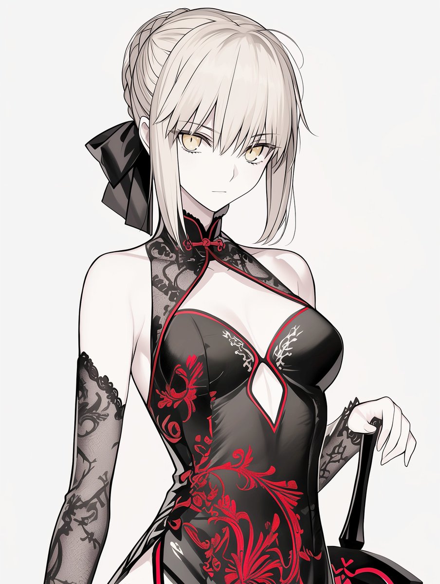 satori_aiart's tweet photo. #セイバーオルタ
チャイナ
#FGO https://t.co/N4Kxx6mopJ