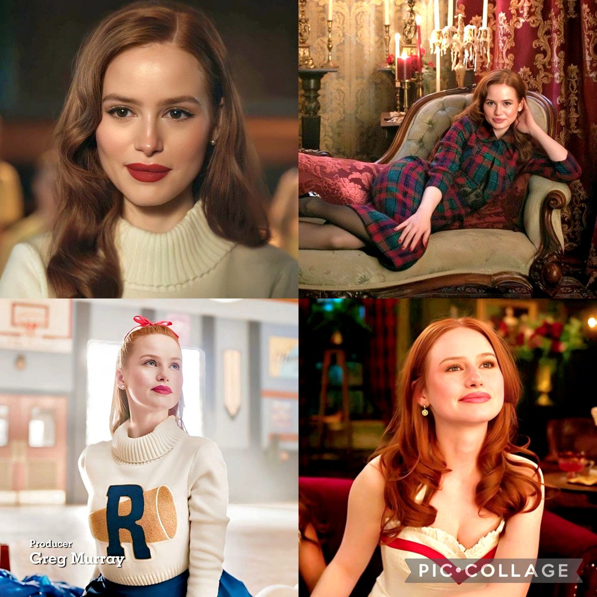 Happy #SapphicSunday 🩷💜🩷 This week, I'm celebrating Cheryl Blossom from Riverdale (2017 - 2023) 💕 #CW #ArchieComics #Riverdale #cherylblossom #madelainepetsch #LGBTQ #sapphic #lesbian