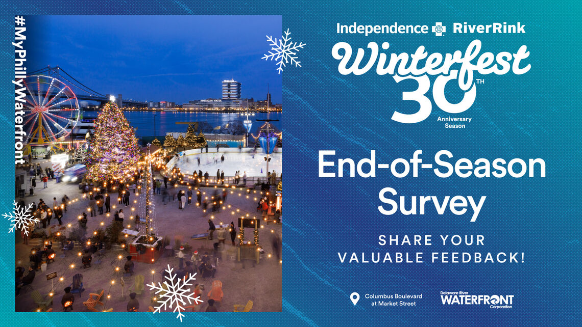 TAKE OUR SURVEY FOR A CHANCE TO WIN SUMMER PRIZES: Fill out our end-of-season survey to help us to make the #RiverRink the best it can be. Submit today for a chance to win exciting prizes for the summer season. bit.ly/48Dn8ur #MyPhillyWaterfront #RiverRink