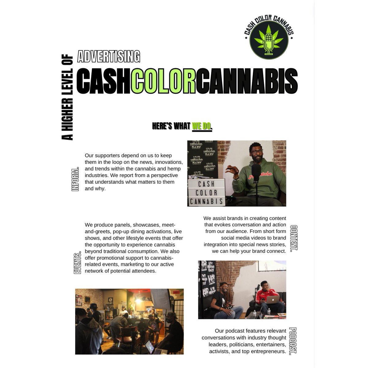 New work 🤓 Get familiar with @cashcolorcannabis magazine’s latest advertising deals for your business. And contact me, <a href="/lesliemonetpr/">Leslie Monét</a> for all things #PR and acquire a refreshing lift on your brand heading into the new season.
#lesliemonetpr #cannabispublicist #publicity