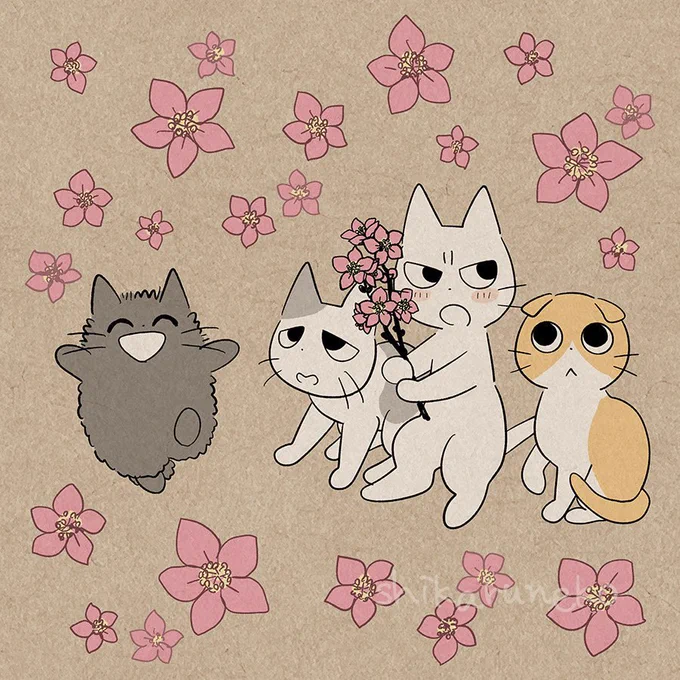 あまやかすねこ「30いいねありがとうです〜!まだまだ待ってます〜」 