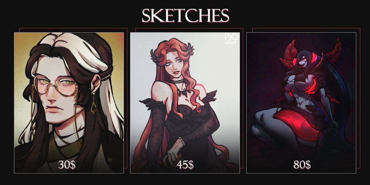 pyoudent's tweet image. ⭐️Commissions pricing update⭐️
❗️payment ONLY via PayPal
❗️I accept commissions only on twitter and toyhouse
❣️if you interested dm me for more information!