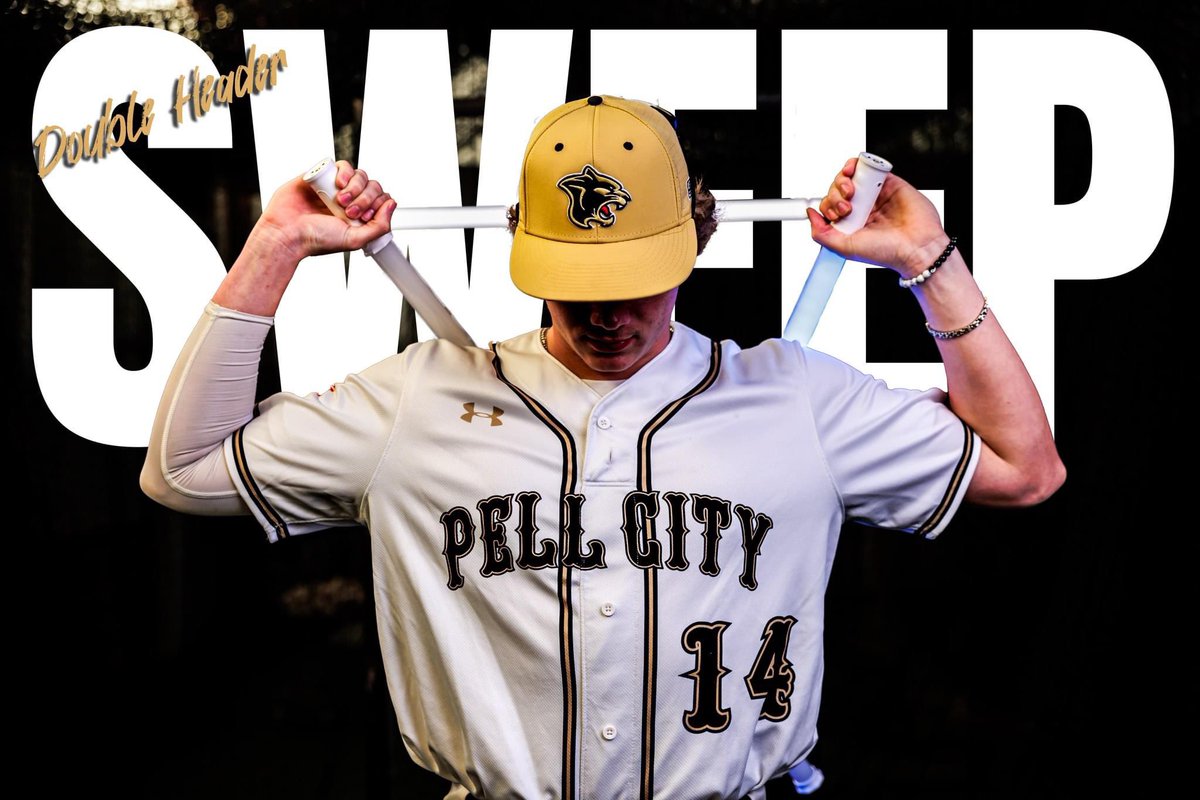 It was a sweep today for the Panthers. Pell City beat Westbrook 4-2 in Game 1 and 3-2 in Game 2.