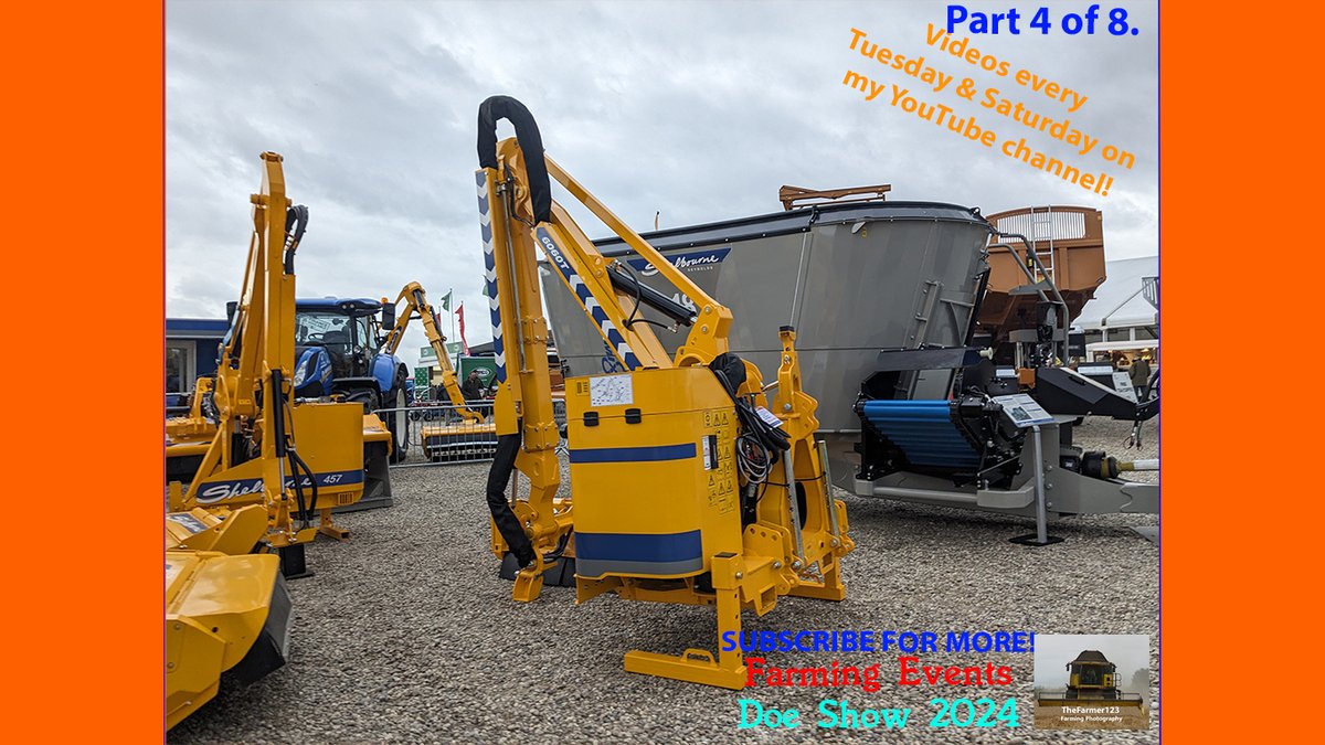 TheFarmer123YT's tweet image. Farming Events - Doe Show 2024: New Implements. Part 4 of 8. Video live on my channel - Check it out youtu.be/rKeomnucJIs Thanks 👍😃 #DoeShow #Farming #FarmingPhotography #Agriculture