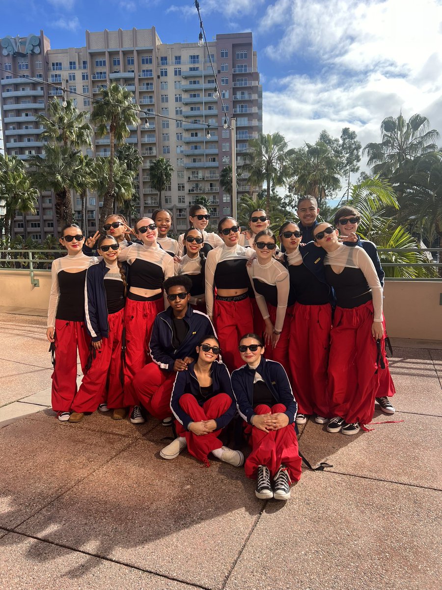 Marshall Academy of the Arts Dance Team is ready for Nationals 🤩 <a href="/MrSteinhauser/">Edward Steinhauser</a> #middleschool #dance #hiphop #proudtobeLBUSD
