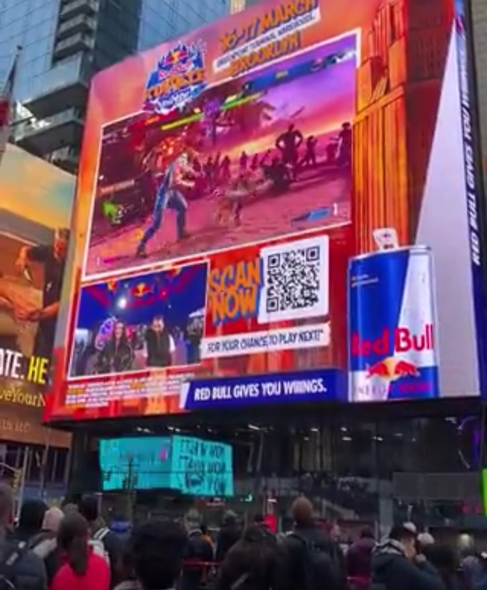 FaZe Kalei officially the first 4 foot gamer to be on a NY Times billboard playing video games 