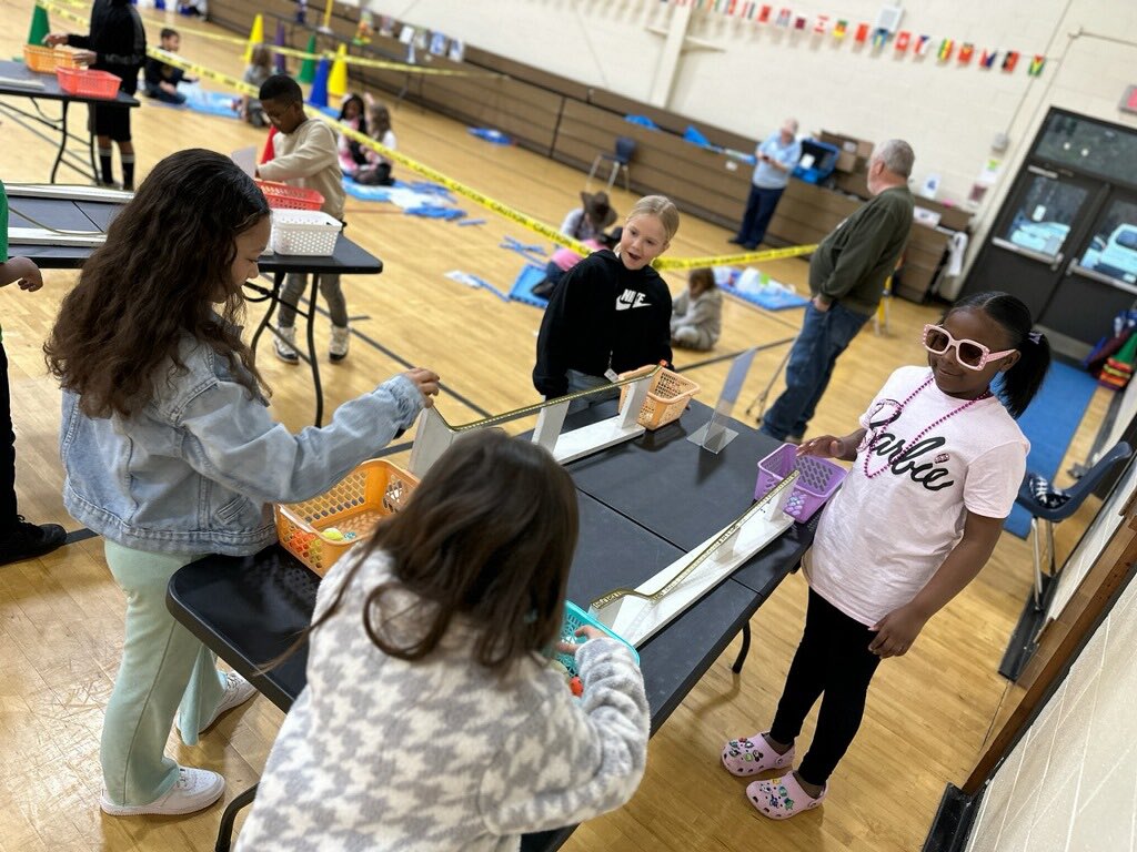 GettingSTEMDunn's tweet image. GA STEM Day at McGarity: The Science of Toys!