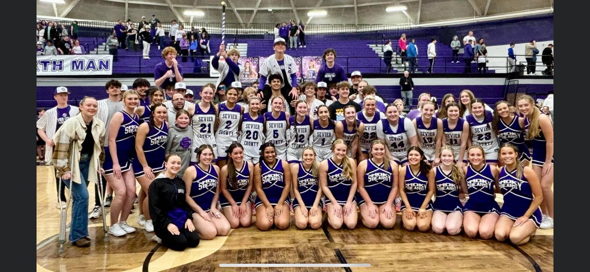 SGA_SCHSBears's tweet photo. Congratulations, once again, to our #Bearettes Basketball Team!🐻🏀#BoroBound #GoingToTheGlassHouse #SubStateChamps #GoBearettes @SCHSSmokyBears @SCHSstudentsec_ @seviercostrong @SeviervilleTN @themtnpress @SmokySportsTN @5StarPreps @prepxtra @PrepHoopsTN @PrepHoops 🏀🏀🏀 https://t.co/bKvP1VhyXE