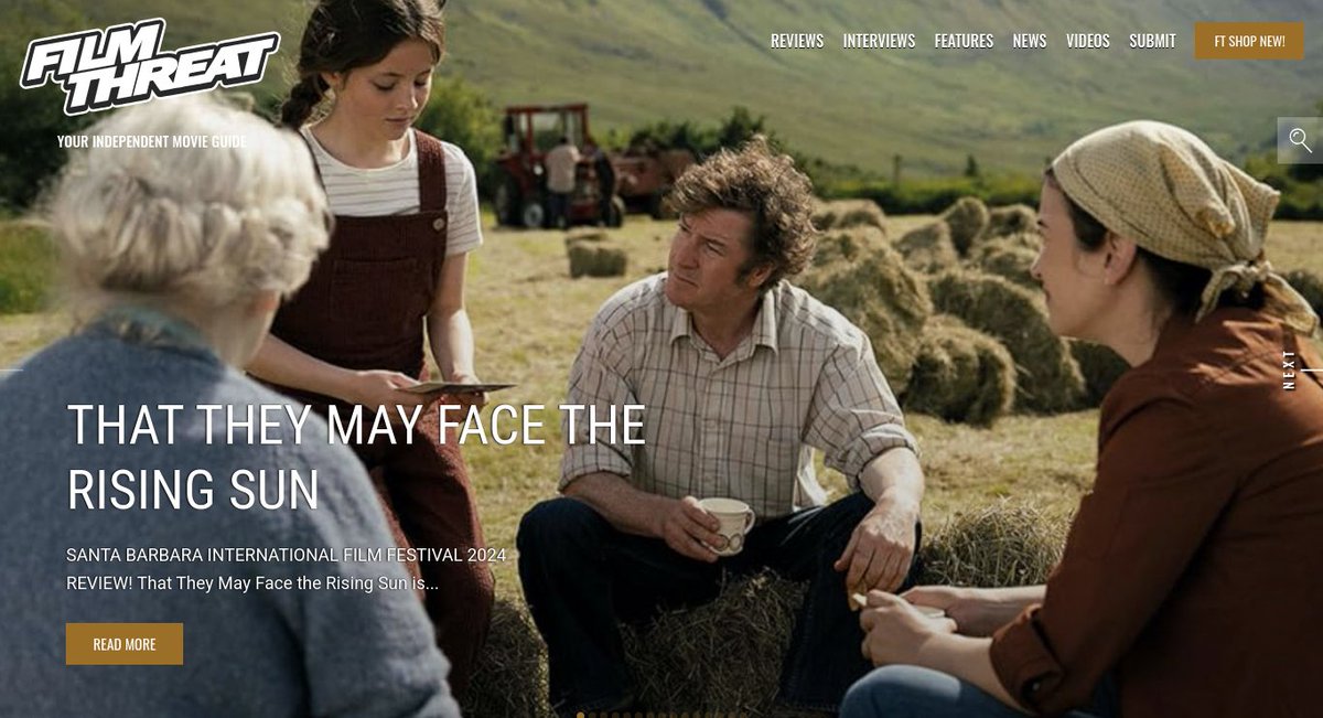 “Joe is working on his next novel, so he isn’t eager to leave.” Andy Howell reviews the <a href="/SBIFF/">SBIFF</a> entry That They May Face The Rising Sun.
filmthreat.com/reviews/that-t… #SBIFF #FilmThreatSBIFF #SBIFF2024