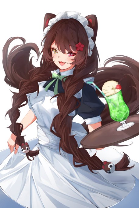 お給仕 #いぬいらすと 