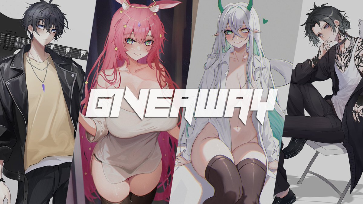 kyukoyuki's tweet image. Before I stop commissions indefinitely, I have decided to do one last giveaway.
      
Prize:  
- Thigh up Illustration   
(+1 prize every 1200 RT)   

Rules:   
- Follow + RT   
- Tag a friend for a pair illustration (Optional)    
  
Raffle ends: 31st March
