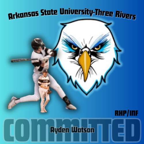 AydenWa82503328's tweet photo. Extremely blessed to announce that I have decided to further my academic and athletic career at @ASUThreeRivers!!!
I’d like to thank my family, coaches, and teammates for their support. I’d like to thank @BGoldenASUTR for the opportunity to represent his program. #GoEagles https://t.co/CrAfFgs6px