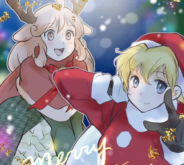 ゲームやアニメのキャラをとってもキュートに描かれるどらごどらご@先生()よりアートトレイン頂きましたありがとうございます私で終点とさせていただきます 