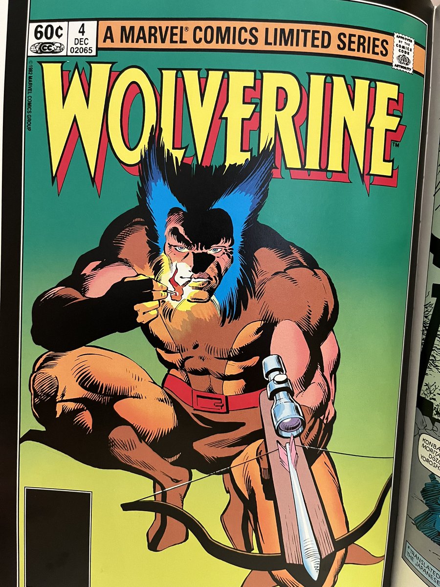 #Wolverine by #ChrisClaremont and #FrankMiller. Both men were at the absolute HEIGHT of their powers and this miniseries is justifiably lauded as one of the classics. Wolverine goes to Japan, battles the Hand, and Mariko’s dad Shingen. Read this if you haven’t! #XMen.