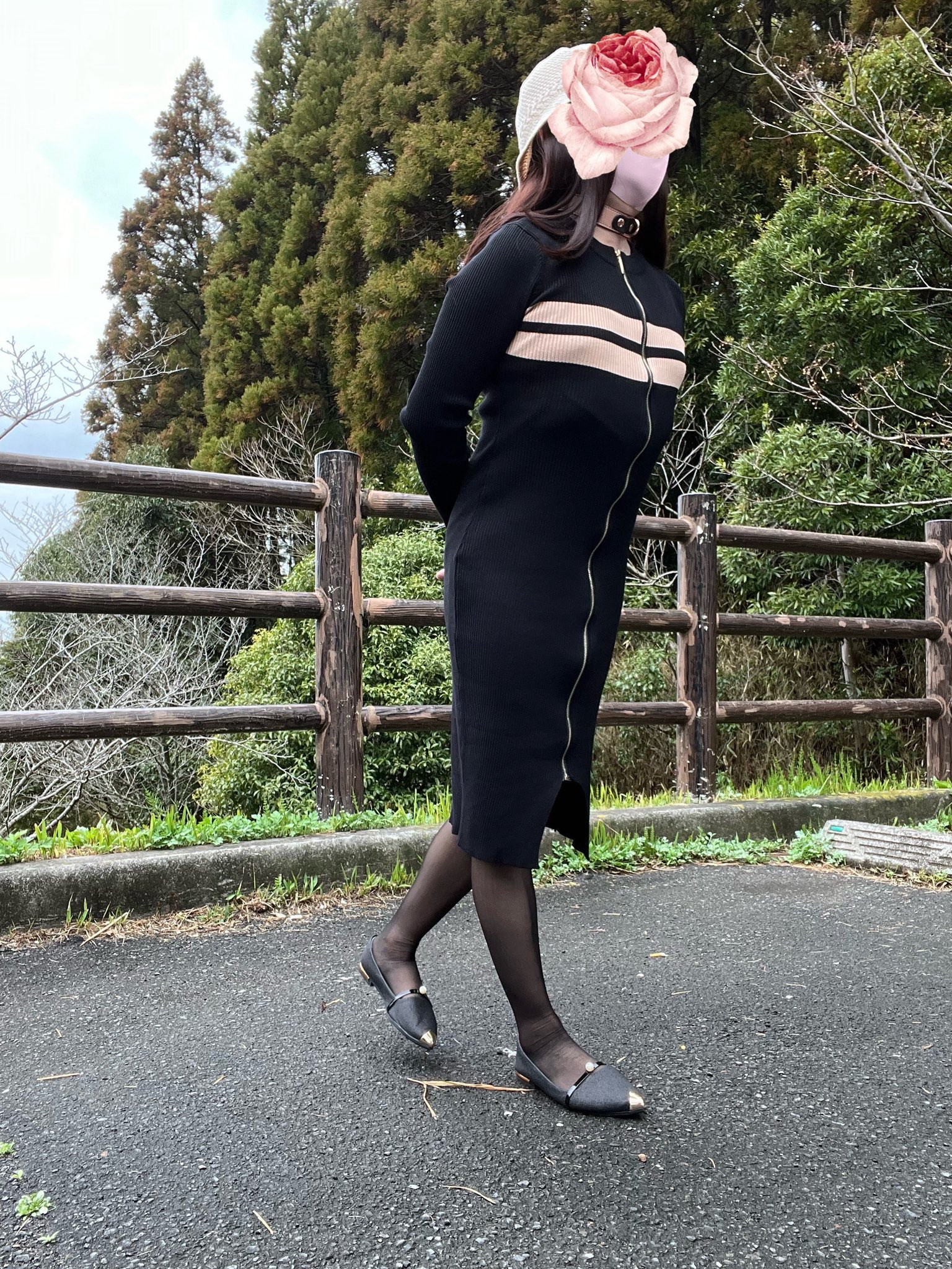 女装　野外  / X