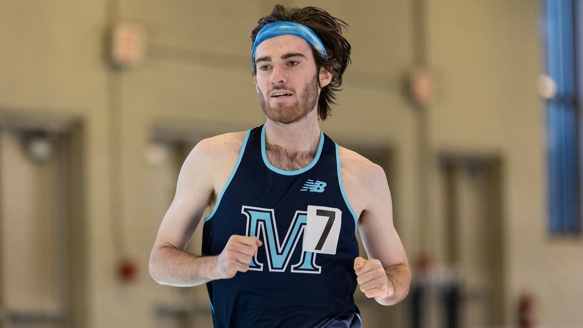 🚨 School Record 🥇 Luke Marsanskis takes gold in the 5000m at the IC4A Championships after breaking his own school record with a WINNING time of 14:03.20! #BlackBearNation
