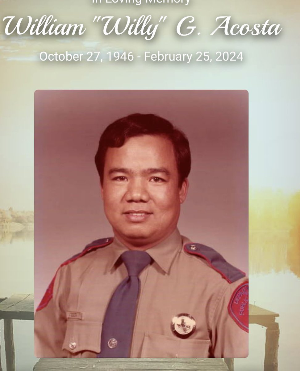 Praying for Willy Acosta. Retired Texas trooper with 30+ years of service. US Marine tunnel rat in Vietnam. My mentor in a couple positions I held with @TxDPS 

I have known no smarter and funnier person.

Or tougher. Once took down 4 crooks at the same time without using a gun.