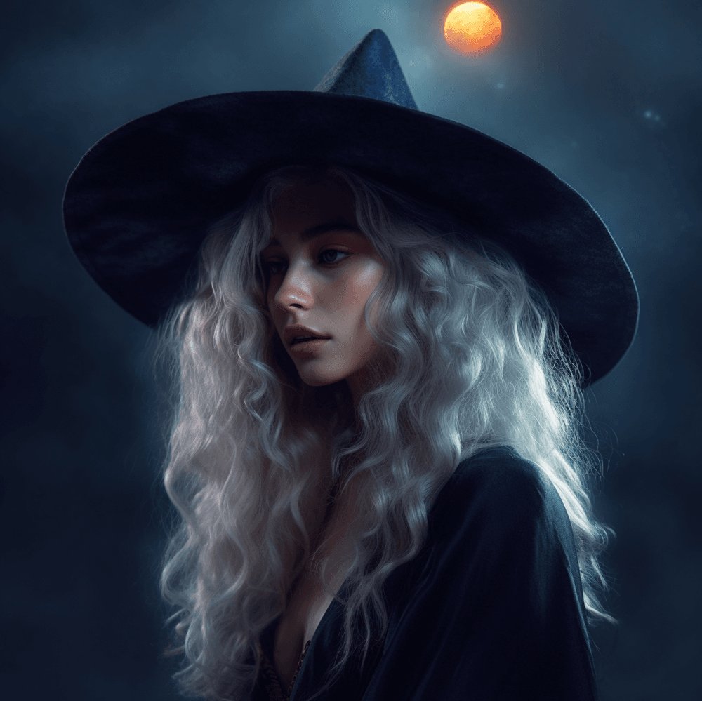 QT with some MOON art! 🌕🌙

I'm a huge lover of the Moon &amp; her energy 🥰

Did you know... IF you own a <a href="/Cov3n__/">Cov3n</a> Witch with the trait "MOON MAGIC" you unlock a guide on how-to energetically work with the Moon + a bonus monthly AD.
👇