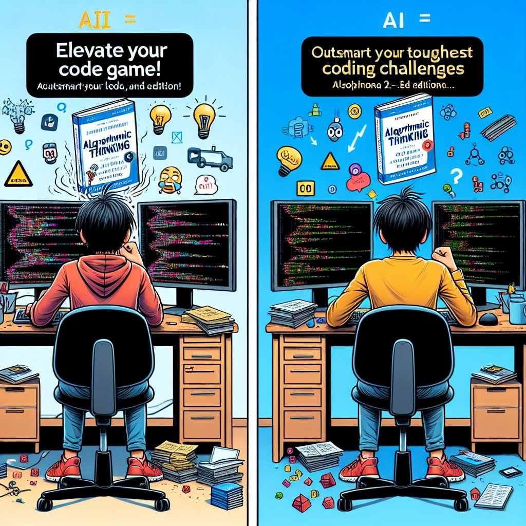 ai_zona's tweet image. Elevate your code game! 🚀 Dive into the world of algorithms with "Algorithmic Thinking (2nd Edition)" and outsmart your toughest coding challenges. #AI #aizona #codingexcellence