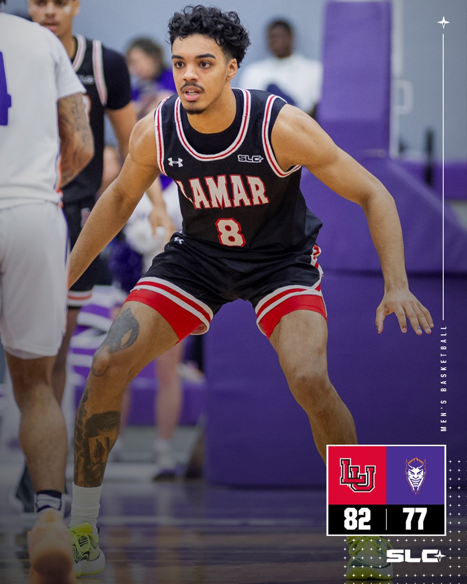 LAMAR GRITS OUT A ROAD WIN B.B. Knight's 3-pointer forced overtime where Chris Pryor took over and led Lamar to a road win over Northwestern State. #EarnedEveryDay