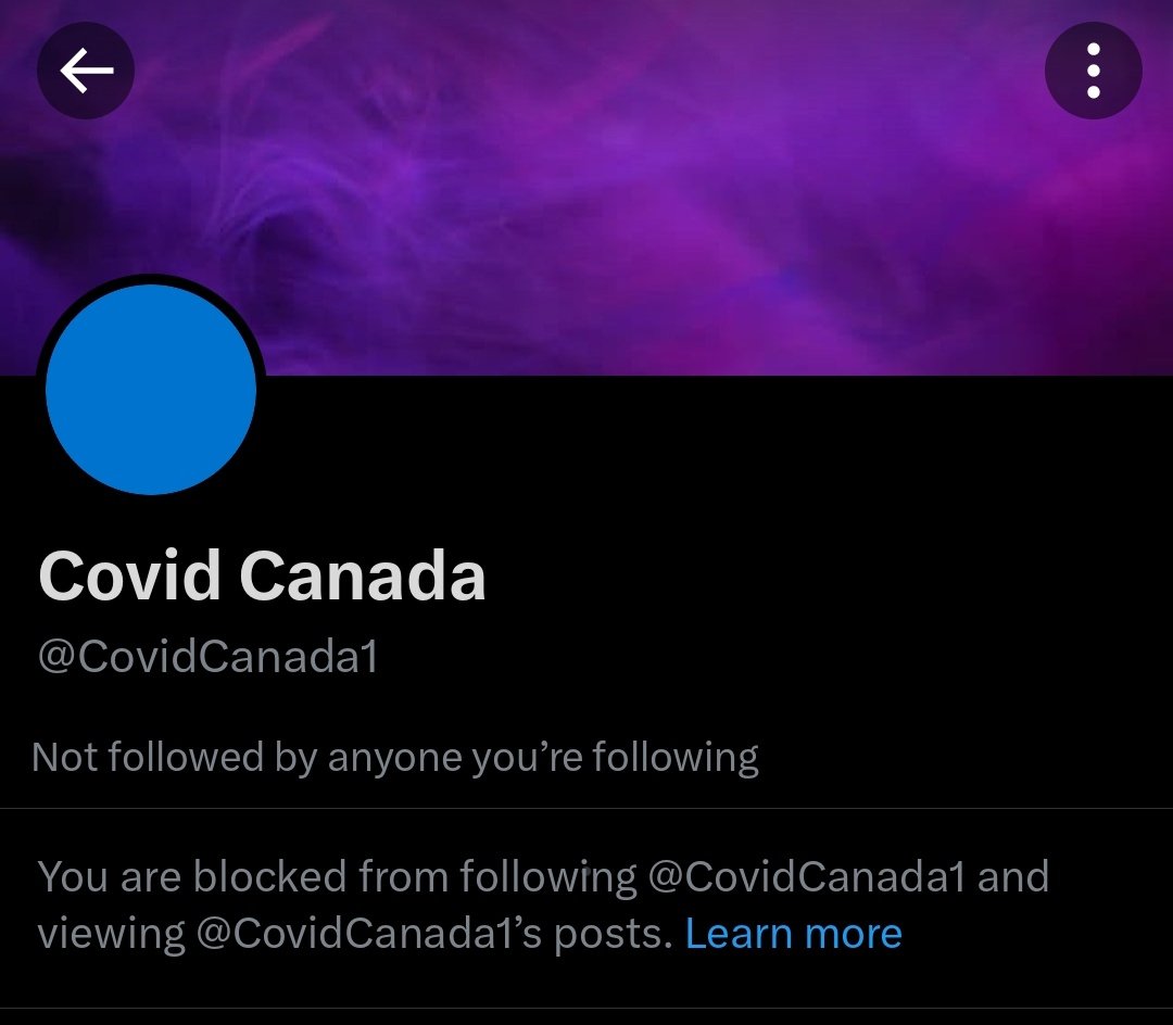 skymelilemyks's tweet photo. Want to get blocked by... checks notes... 'Covid Canada'... ?
Tell them not to attend super-spreaders during a pandemic.
I guess the 'Covid' in the name is precisely what they aim to spread.
#BewareofFrauds
#YOLOFAFO https://t.co/CnKFLv5MzI