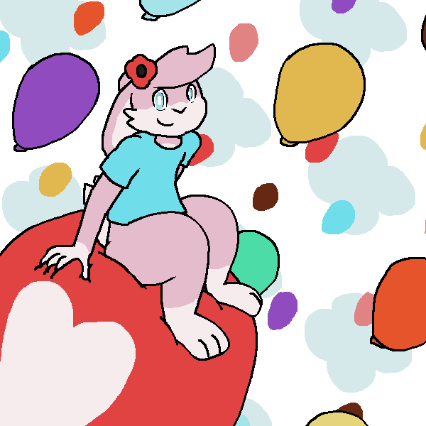 Kraud16's tweet photo. @PoppyBunnies Have a Happy Balloon Day! https://t.co/9EeIW8055d