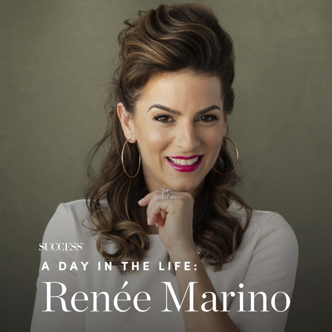 <a href="/ReneeMarino/">Renée Marino</a> , a Broadway star turned master communicator, walks us through a day in her life and tips from her well-oiled routine. ☀️ ow.ly/wf0R50QKiFG

#DayInTheLife #SUCCESS #SUCCESSmagazine