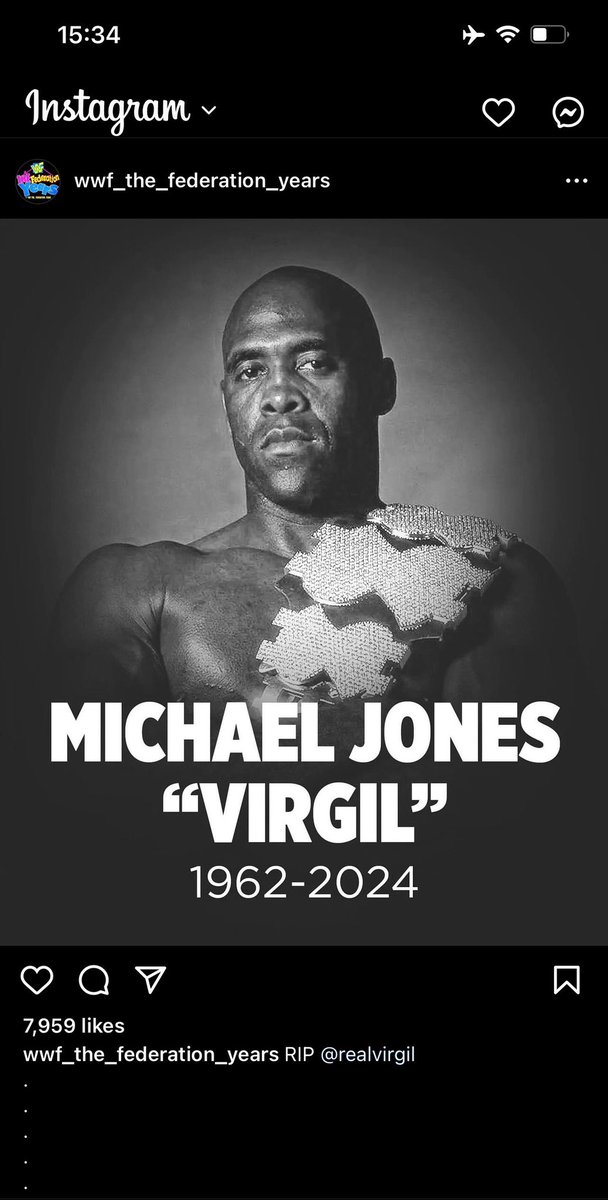 abrahamlazlo's tweet photo. I’m grieving the loss of my former protégé, Virgil. My nephew Vincent (McMahon) called me in the mid 80’s asking for a favour: He knew his new star attraction, Ted DiBiase, couldn’t hack it in the big leagues…. https://t.co/tc9LxCo7z8
