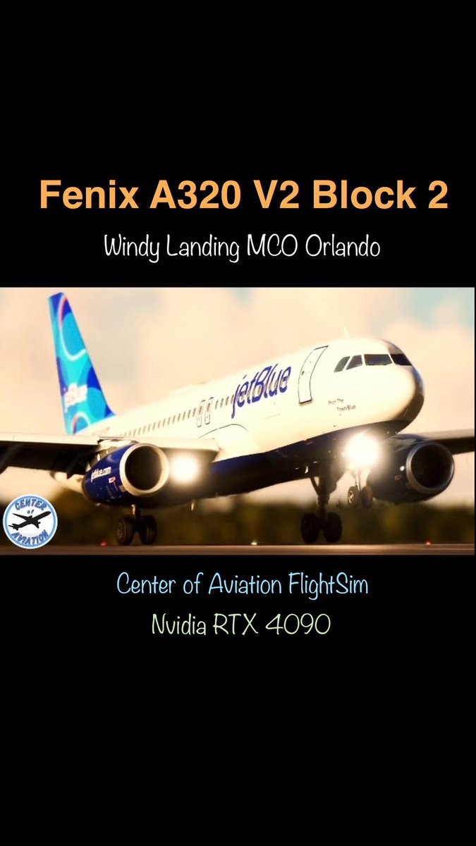 *NEW* FENIX A320 V2 Windy Landing Orlando ✈️ Block 2 IAE Engines youtu.be/n6hOSANddLQ?si… #centerofaviation #avgeek #flightsim #inibuilds #xplane #msfs2020 #flyhoneycomb #thrustmaster #aviation #airplanes #airbus #a320 #fenixa320 #fenixsimulations