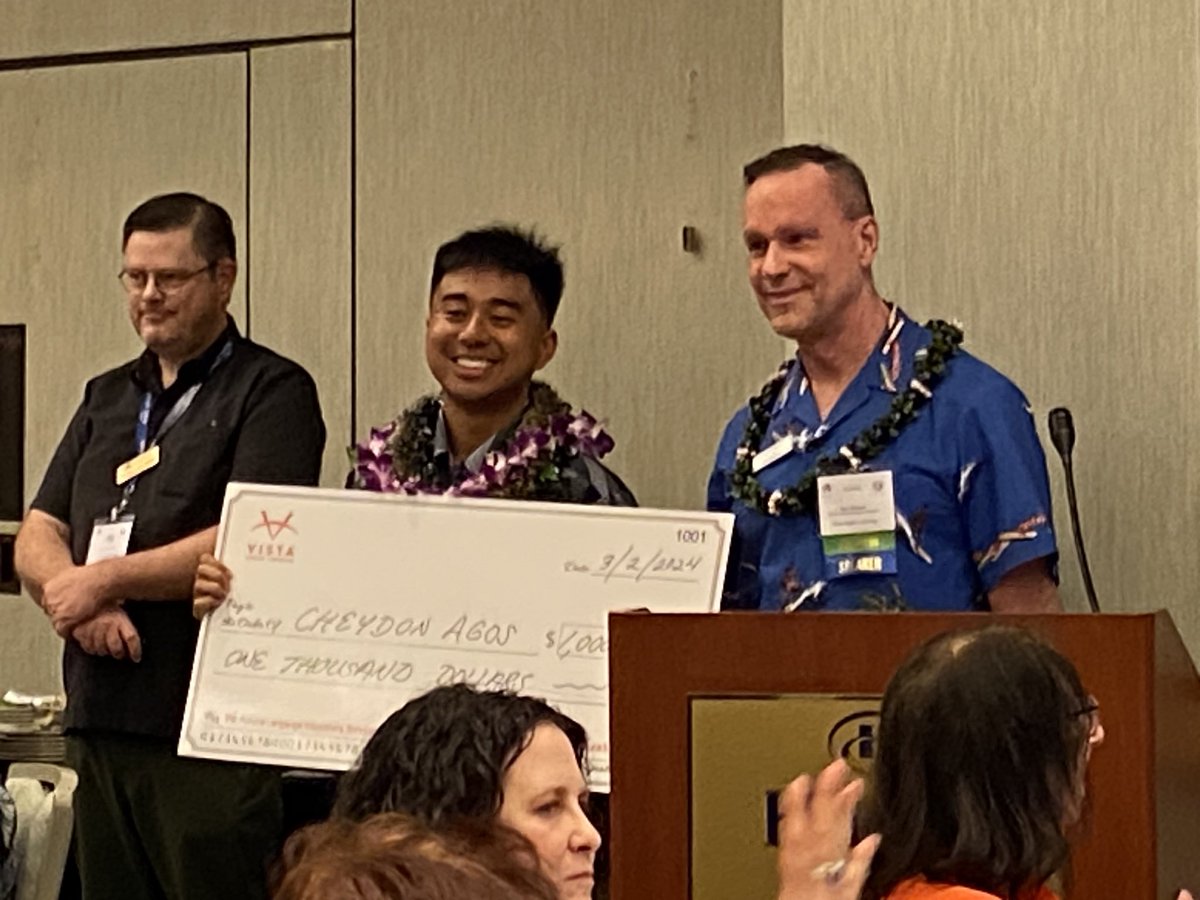 miprofeAP's tweet photo. A HUGE Thank You to @VHLHigherEd
for your investment in future language educators! @swcoltorg #swcolt24 https://t.co/LibUVrKcIY
