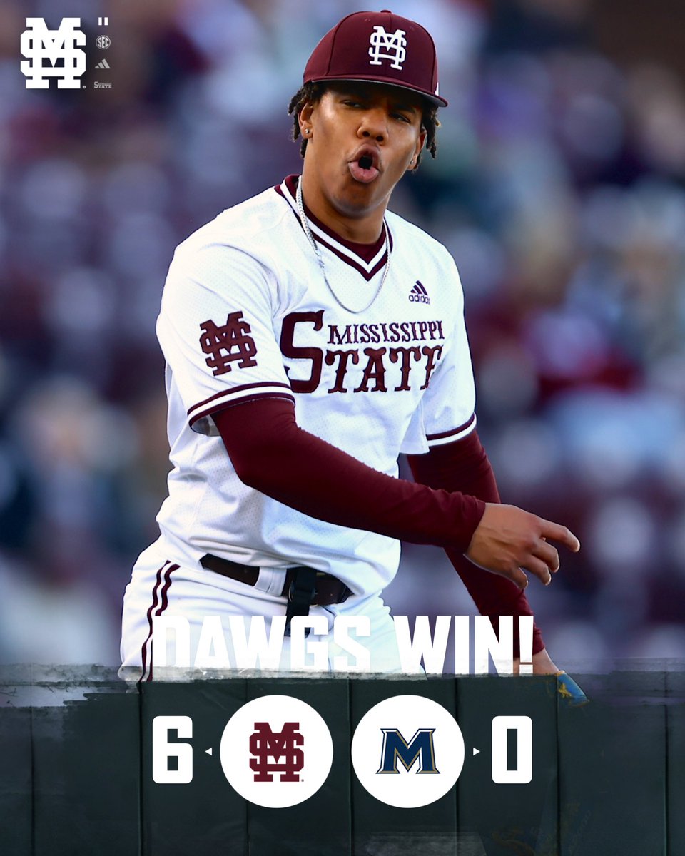 HailStateBB's tweet photo. Dawgs Win Again 🧹🧹🧹

#HailState🐶 https://t.co/bIYPjfarIB