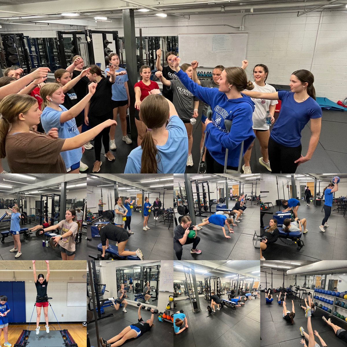 Love the time and effort these girls are putting into Strength and Conditioning this offseason! They are committed and motivated to get stronger and better.