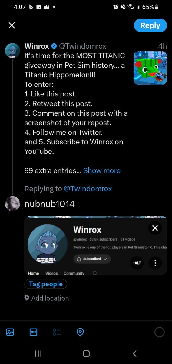 Black1014's tweet photo. @Twindomrox nubnub1014 https://t.co/qdAbiqPXSb