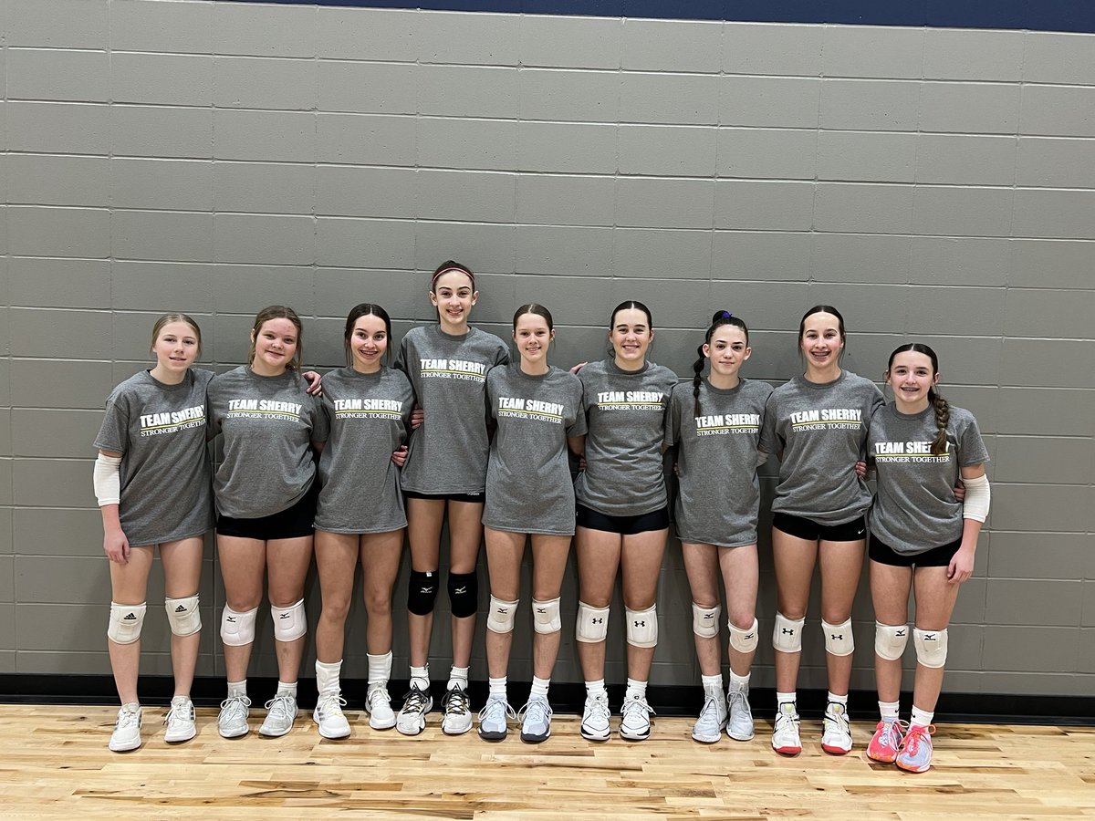 nickjbaker0313's tweet image. Congrats Dutch 8th on a tournament win today. More importantly, they wanted to wear their “Team Sherry” shirts to show their support for a young lady from Gehlen going through a lot more than a stressful volleyball match. Thinking of and praying for you daily Sherry. #Teamsherry