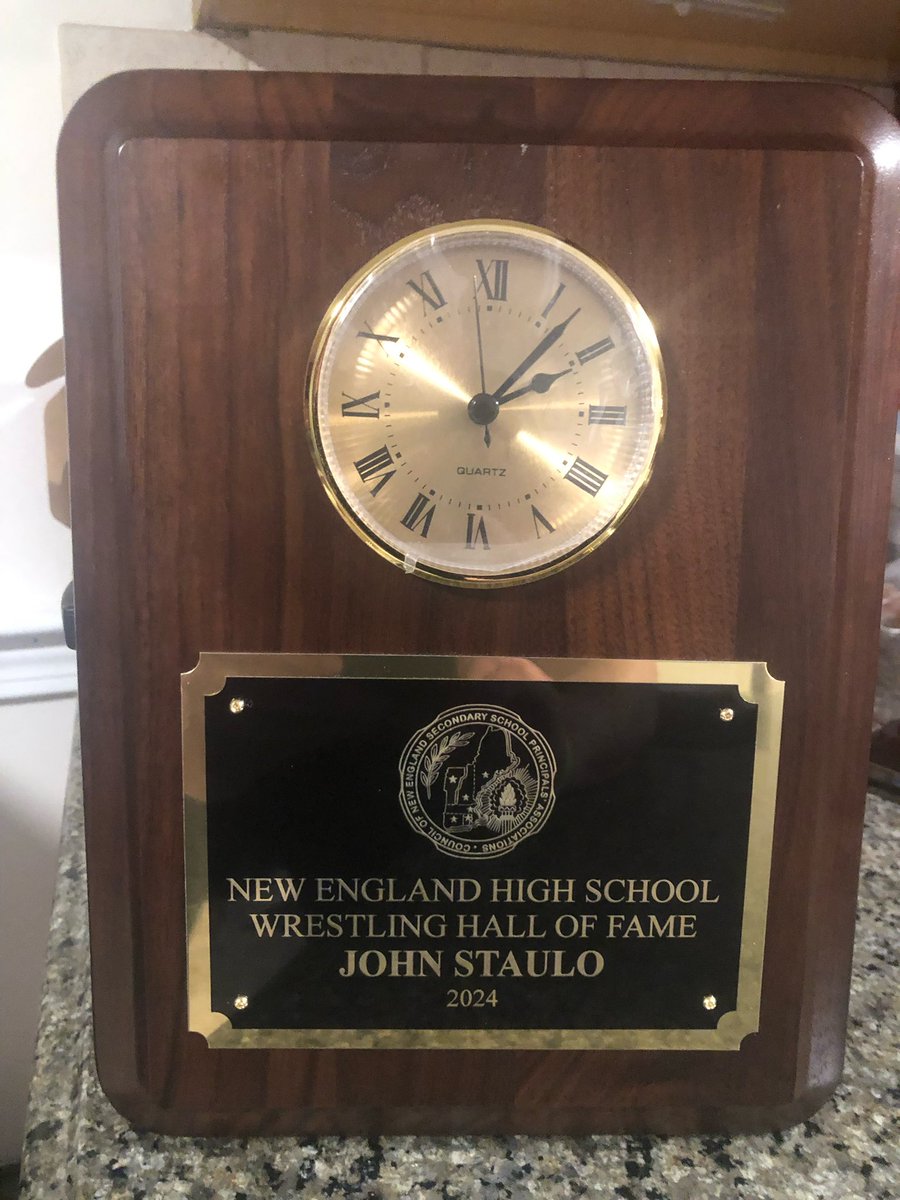 Huge congrats to Tigers own John Staulo for induction into the New Englands sports Hall of Fame!! Proud of you coach!