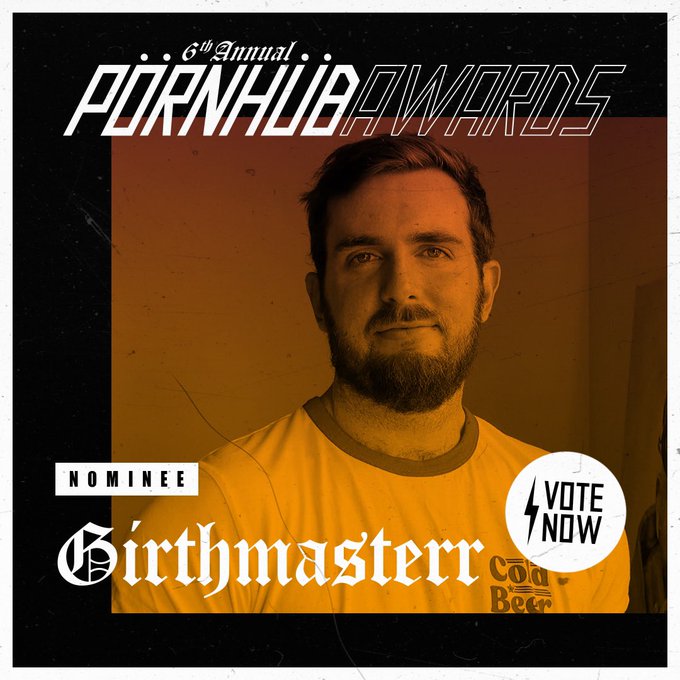 Friendly reminder than I&rsquo;m nominated for the best dick on the internet thanks to @Pornhub   If you follow