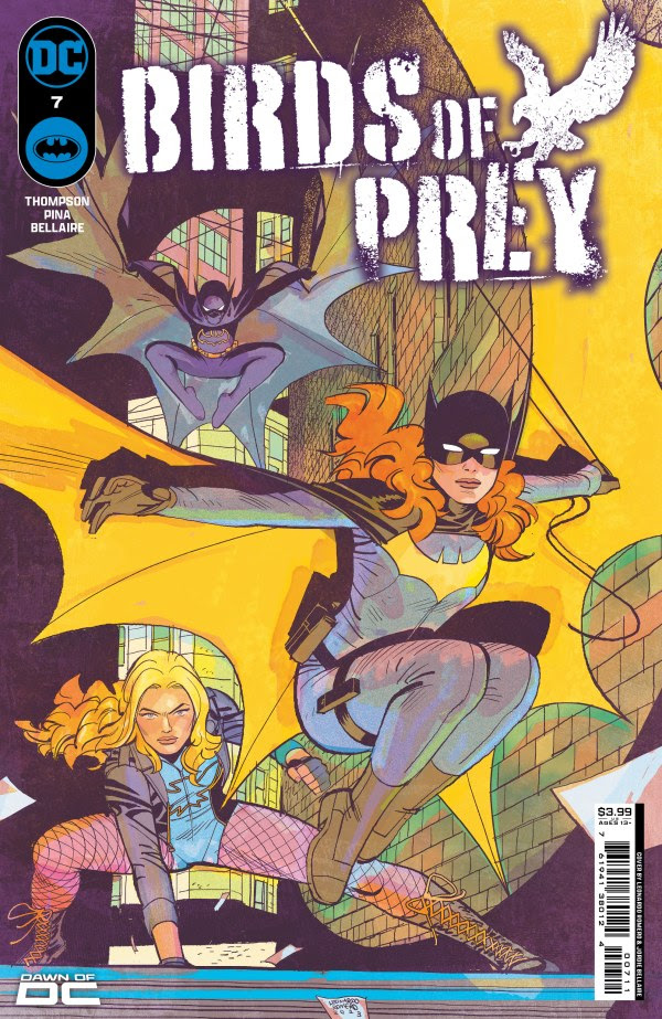 BIRDS OF PREY enters a brand new arc with issue 7! After finally making back to Gotham City, the B.O.P. uncover a conspiracy against one of their own that they'll have to scramble to stop! Written by @79SemiFinalist with art by #JavierPina!
