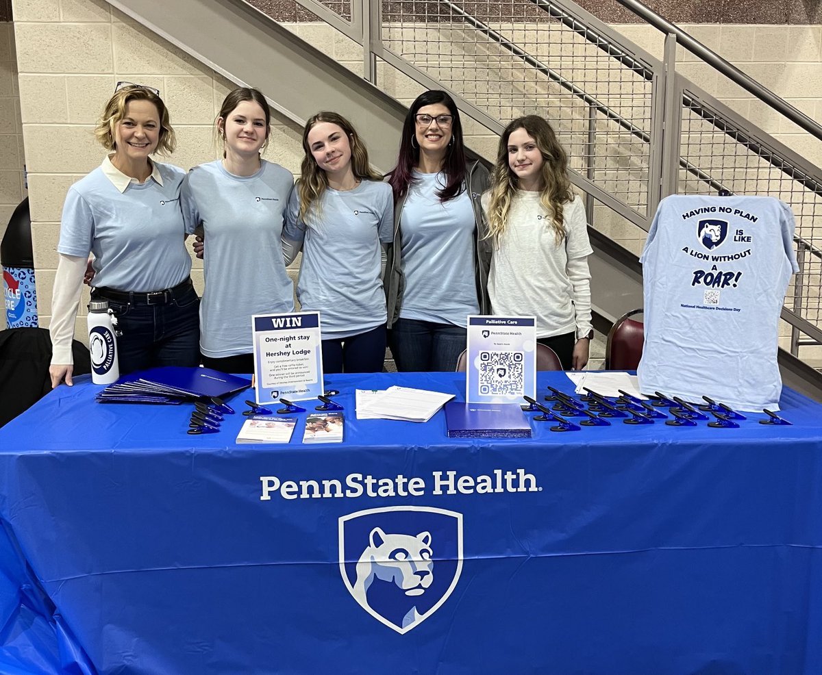 Penn State Palliative Care (@pennstpalcare) on Twitter photo #PennStatePalliative is at the <a href="/TheHersheyBears/">Hershey Bears</a> educating our community on #AdvanceCarePlanning during <a href="/PennStHershey/">Penn State Health</a> night! <a href="/Jen_HRenshaw/">Jennifer Harvey-Renshaw</a> <a href="/kbnewport/">Kristina B. Newport</a> #letstalkaboutit #nhcdd #PennStatePalliative is at the <a href="/TheHersheyBears/">Hershey Bears</a> educating our community on #AdvanceCarePlanning during <a href="/PennStHershey/">Penn State Health</a> night! <a href="/Jen_HRenshaw/">Jennifer Harvey-Renshaw</a> <a href="/kbnewport/">Kristina B. Newport</a> #letstalkaboutit #nhcdd