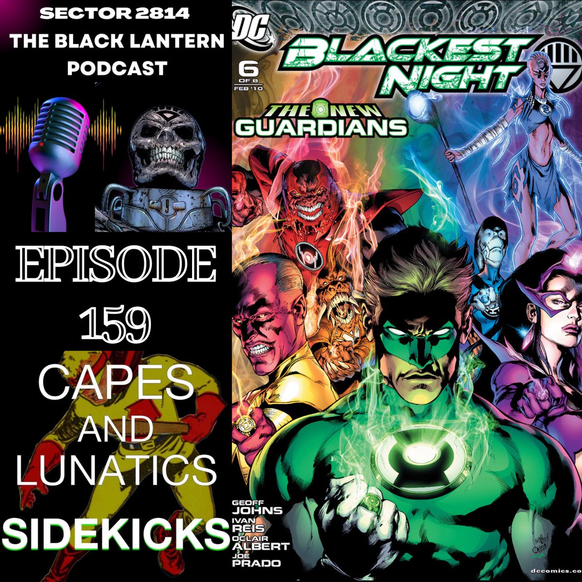 Sector 2814: The Green Lantern Podcast Episode #159 tinyurl.com/yuf8p2x8 Phil and Will review Blackest Night #5 featuring the rise of Nekron, Black Hand and their secret weapon, Green Lantern Corps #43, #GreenLantern #49, and Black Night #6. #dccomics