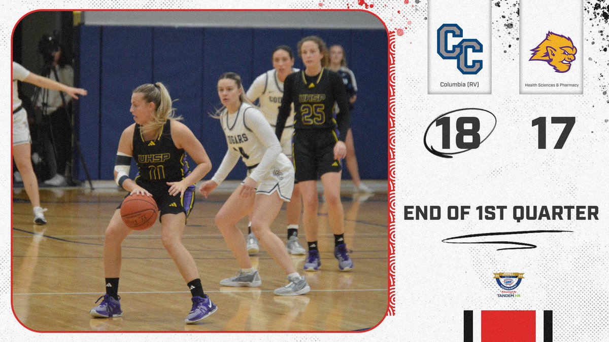 AMCSports's tweet photo. One Quarter down in the second game of #amcwbbchamp Presented by Tandem HR Semifinals. https://t.co/Z9xUWDii3v