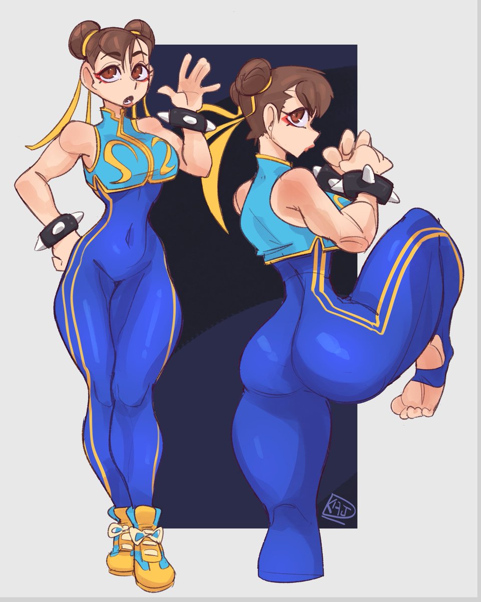 Dkajart's tweet photo. CHUN-LI! 
#春麗誕生祭 https://t.co/wr2MjUhkSO