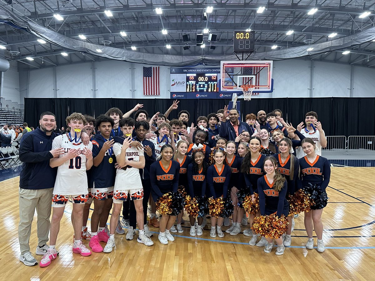Our <a href="/Poolhscheer/">Liverpool Warriors Cheerleading</a> team was incredible today! They represented at both the Boys and Girls Section 3 Basketball Championship games. #ThisIsLiverpool