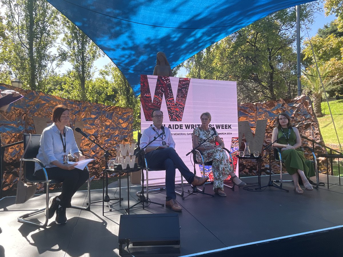 Australia Institute (@theausinstitute) on Twitter photo On stage at <a href="/adelwritersweek/">Adelaide Writers' Week</a>: No Greater Ally? Assessing the Aus-US Alliance.
A great conversation with <a href="/zdaniel/">Zoe Daniel MP (she/her)</a>, @j_b_curran, <a href="/EmmaShortis/">Emma Shortis</a> and <a href="/mwilkinson54/">Marian Wilkinson</a>, presented in partnership with <a href="/TheAusInstitute/">Australia Institute</a> #auspol #aukus On stage at <a href="/adelwritersweek/">Adelaide Writers' Week</a>: No Greater Ally? Assessing the Aus-US Alliance.
A great conversation with <a href="/zdaniel/">Zoe Daniel MP (she/her)</a>, @j_b_curran, <a href="/EmmaShortis/">Emma Shortis</a> and <a href="/mwilkinson54/">Marian Wilkinson</a>, presented in partnership with <a href="/TheAusInstitute/">Australia Institute</a> #auspol #aukus