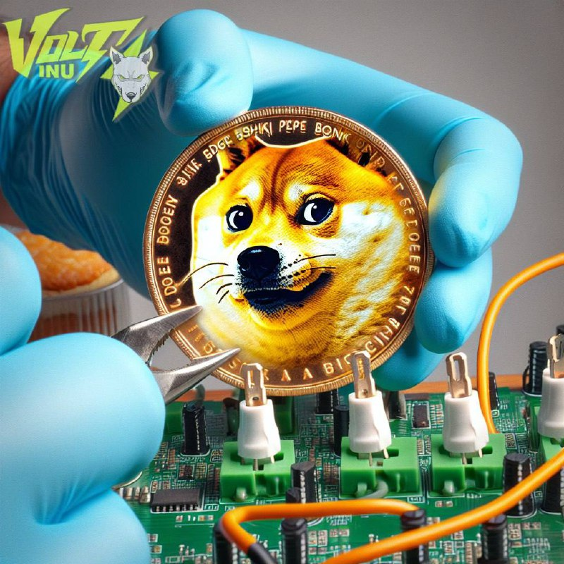 VoltInuOfficial's tweet photo. A #doge, but on high voltage 

It can only #volt ⚡️ https://t.co/ezXMe5vuDx