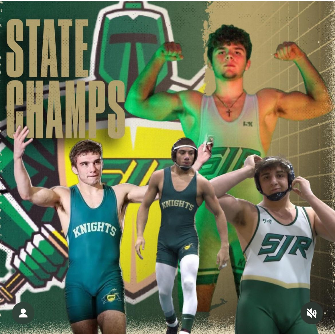 SJRAthletics1's tweet photo. Presenting your 2024 individual state champions!
#GreenKnights #SJRPride https://t.co/Hih4bAUMZT