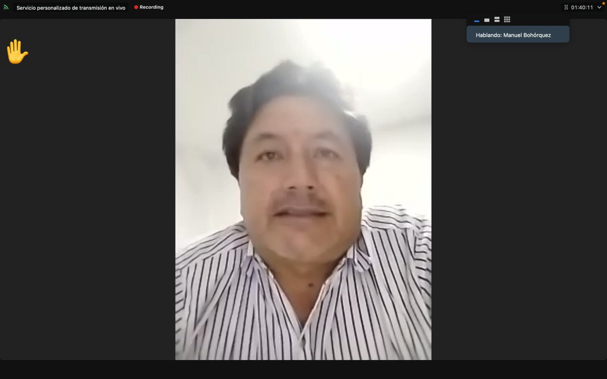 AsambleaEcuador's tweet image. Manuel Bohórquez indica que se recomienda aprobar el Informe de la Proforma, ya que los análisis e indicadores se encuentran evaluados de manera técnica.
#LaNuevaAsamblea