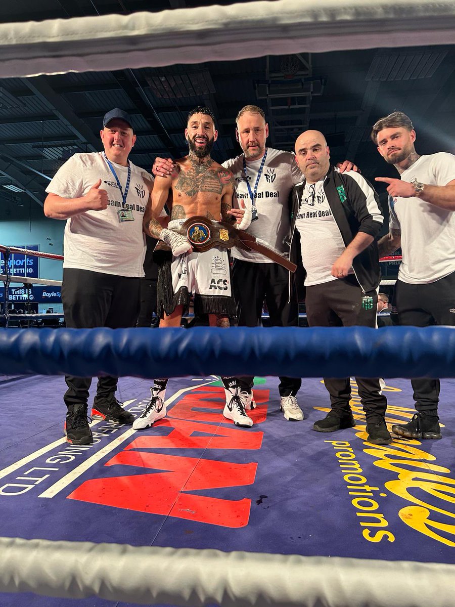 AND THE NEW! 👑

Congratulations to Ashlee Eales on becoming the new BBBofC Midlands Area Super Welterweight Champion tonight at the Morningside Arena, Leicester 

Commiserations to Stanley Stannard who played his part in an excellent contest.

🥊
